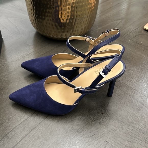 Naturalizer Adalyn Women's Heels Haven Blue Suede - Picture 7 of 12